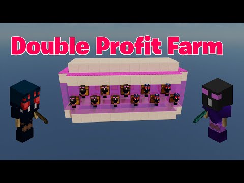 How to build double profit farm (Voidling and Tarantula Minions) | Hypixel Skyblock