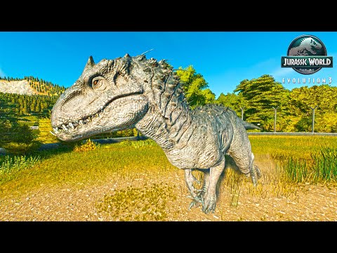 Indominus Rex Meets a New Hybrid Dinosaur | Jurassic World Evolution 3 Epic Encounter
