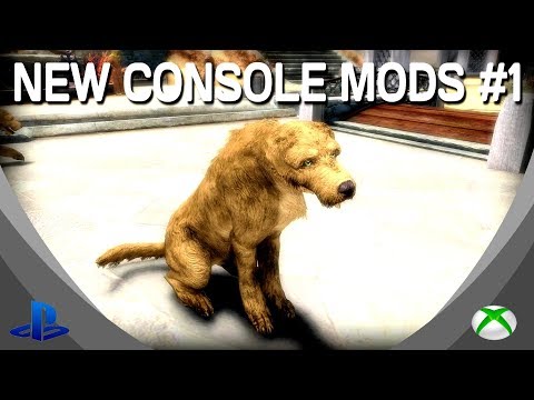 Skyrim Special Edition: ►5 BRAND NEW CONSOLE MODS◀ #1 (PS4/XB1/PC)