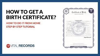 How To Get My Birth Certificate?