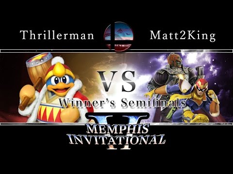 Memphis Invitational II - Thrillerman (DDD) vs. Matt2King (Falcon, Ganon) - Winner's Semis