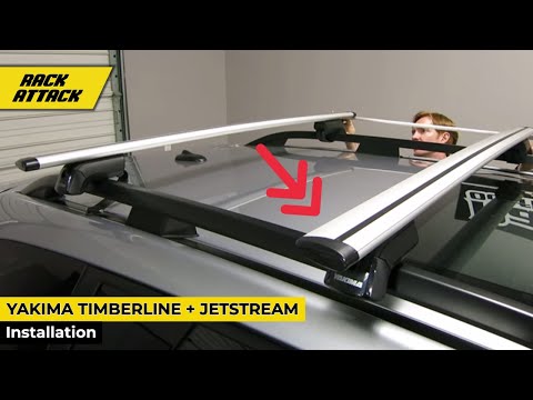 Yakima TimberLine + JetStream Bar Base Roof Rack Overview And Install