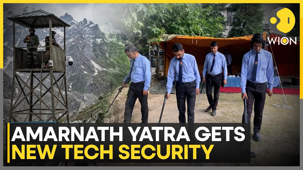 Amarnath Yatra Secured with High-Tech Security Push by J&K Police | WION