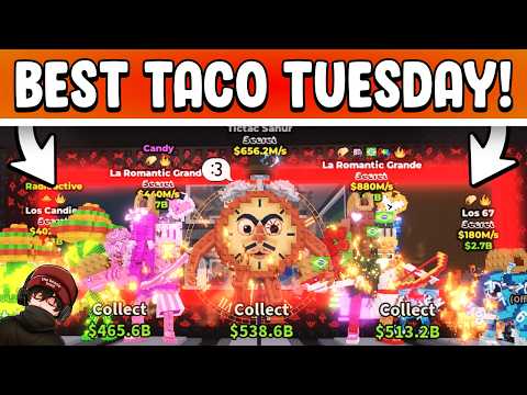 I STOLE RIDICULOUS LOOT DURING TACO TUESDAY USING "BEANIE METHOD!!" | STEAL A BRAINROT