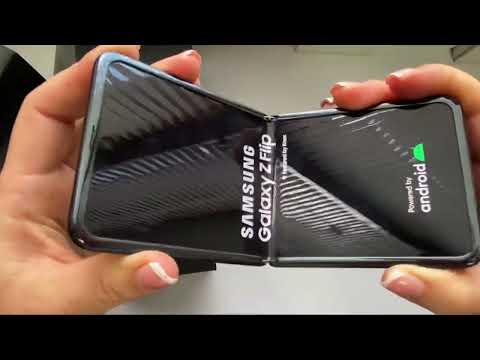 Samsung Galaxy Z Flip boot animation