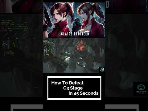 RE2Remake Hardcore G3 Fast Kill Spark + Knife #residentevil #re2remake #reels