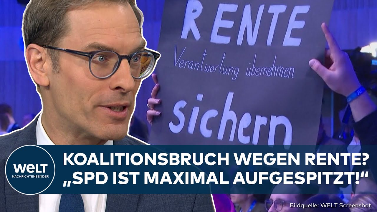 RENTENPAKET: Krise in Koalition! SPD warnt vor Aus! Wie reagiert Merz und die Union?