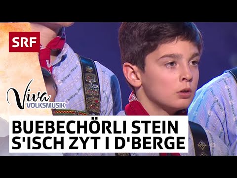 Buebechörli Stein: S'isch Zyt i d'Berge | Viva Volksmusik | SRF