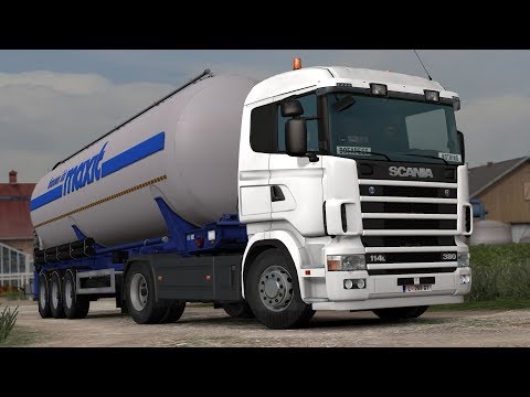 ETS2 1.28 ProMods 2.20 Scania 114L Erfurt - München