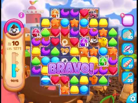 Cookie Jam Blast Level 1271 - NO BOOSTERS 🍪 | SKILLGAMING ✔️