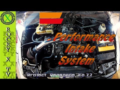 Jeep Liberty K&N Cold Air Intake Install, Project Renegade Ep.22