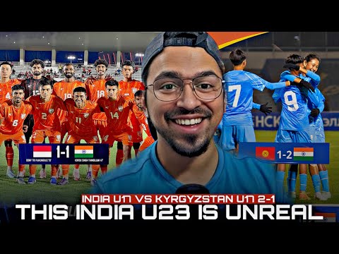 🇮🇳 INDIA U17 STUN KYRGYZSTAN 2-1 | U23 REMAIN UNDEFEATED IN INDONESIA TOUR! HISTORIC MOMENT! 🔥