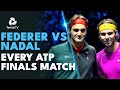 EVERY Rafael Nadal vs Roger Federer ATP Finals Match!