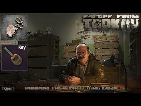 Escape From Tarkov - Prapor Task #2 "Checking" (Bronze Pocket Watch) Quest Guide