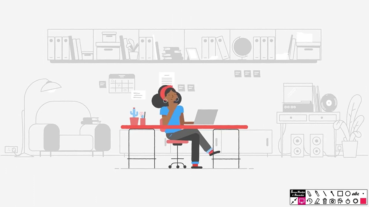 Learning online courses from Google Digital Skills for Africa program