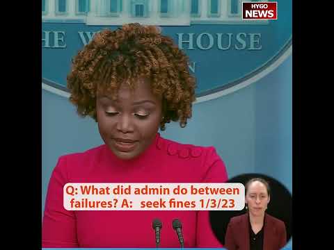 Q: What did admin do between failures? A: seek fines