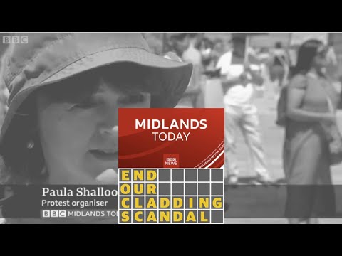 Birmingham: Day of Developers Protests - BBC Midlands Today - 05/06/21