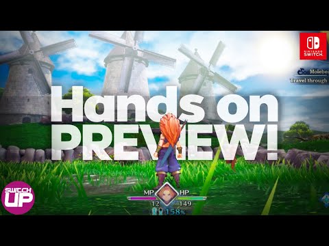 Trials of Mana Nintendo Switch HANDS ON PREVIEW!