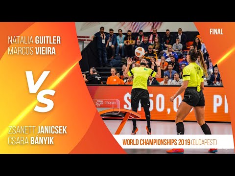 TEQBALL - Teqball World Championships 2019 - Mixed Doubles Final (Hungary vs. Brazil)