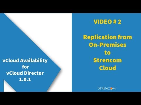 vCloud Availability 1.0.1 – Replication from On-Premises to Cloud