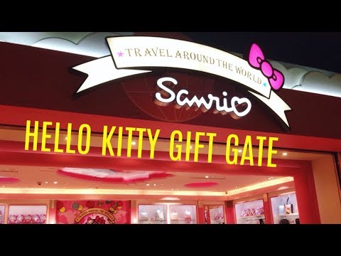 ☆tour pela loja kawaii nº 36: Hello Kitty Gift Gate no Aeroporto Internacional de Taiwan Taoyuan