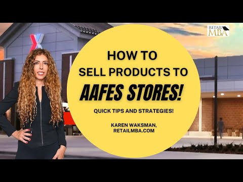 AAFES Vendor - How to Sell to the Military