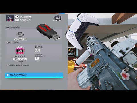 #1 BEST CONTROLLER SETTINGS TO HIT CHAMPION FAST! Operation Solar Raid Rainbow 6 Siege Ranked