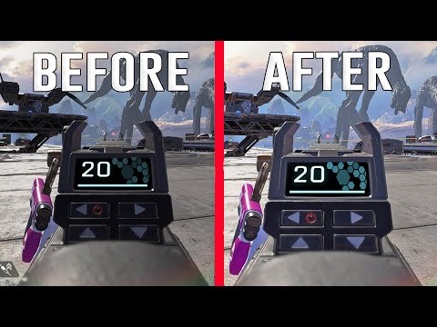 Part of a video titled How To Make Apex Legends LOOK BETTER And See Enemies EASIER ...