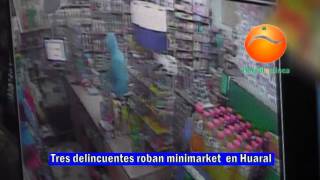 preview picture of video 'Delincuentes robaron en minimarket en Huaral'