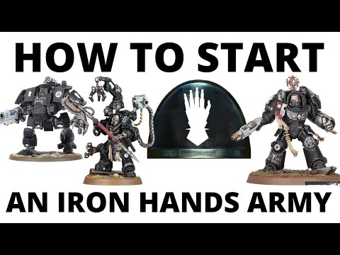 How to Start an Iron Hands Army in Warhammer 40K 10th Edition