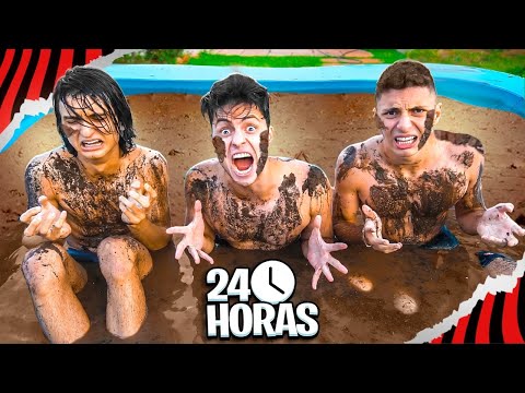 QUEM SAIR POR ÚLTIMO DA PISCINA DE LAMA, VENCE! - Desafio