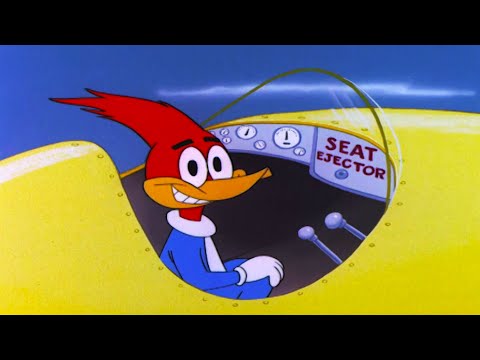 Woody Flies a Plane! ✈️ | Woody Woodpecker
