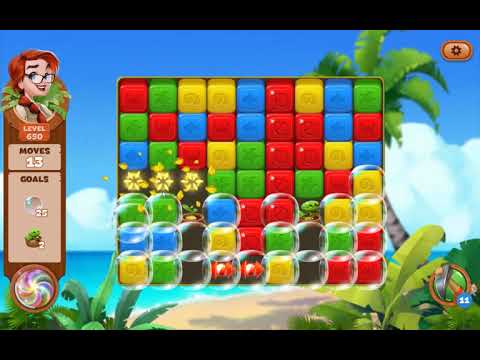 Lost Island Blast Adventure Level 650 NO BOOSTERS  A S GAMING