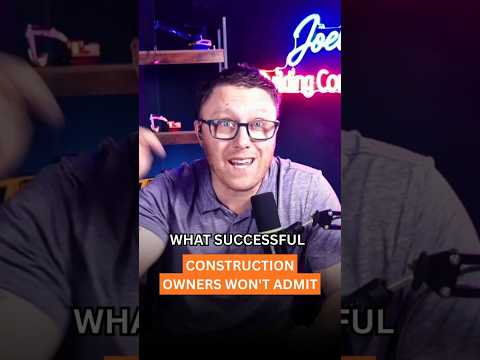 What Successful Construction Owners Won't Admit thumbnail