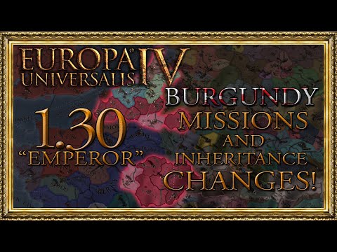 What's New to Burgundy in the 1.30 "Emperor" Update? (Release Date June 9th)
