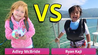 Adley McBride VS Ryan Kaji (Ryan's World) Lifestyle,Comparison, 2021 video