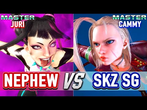 SF6 🔥 NEPHEW (Juri) vs SKZ SG (Cammy) 🔥 Street Fighter 6 High Level Gameplay