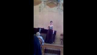 Download lagu Lydia Szluka sings in an international competition in Prague mp3