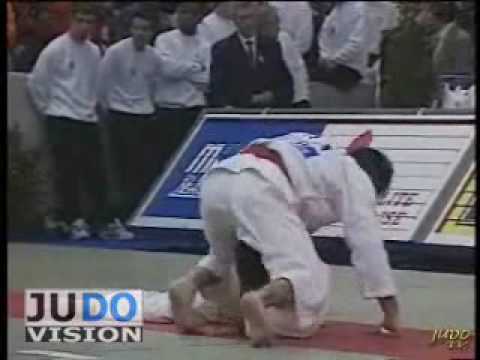 JUDO 1996 Tournois de Paris: Ludovic Bimont (FRA) - Shangbin (JPN)