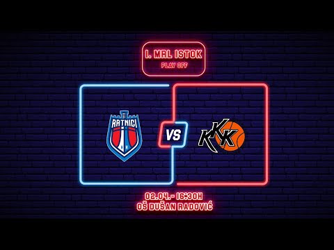 1. MRL - Istok 02.04.2022: Ratnici - Knjaževac