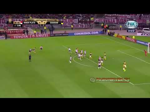 RIVER PLATE 1-1 GUARANI COPA LIBERTADORES 2017(VUELTA)