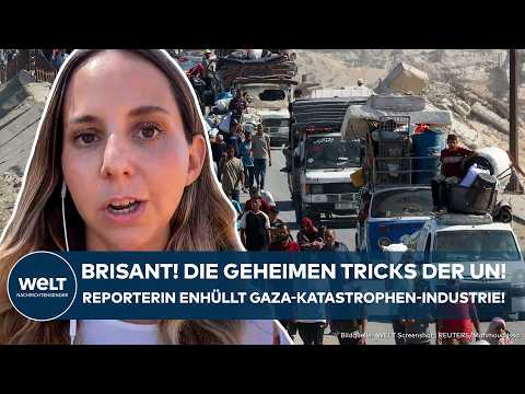 ISRAEL: Brisant! Die Tricks der UN! Reporterin entlarvt die Industrie mit den Gaza-Bildern