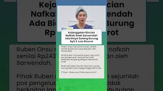 Ruben Onsu Pertanyakan Rincian Nafkah Anak Rp200 Juta ke Sarwendah, Biaya Sarang Burung Jadi Sorotan