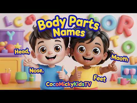 My Body Song + More Nursery Rhymes & Kids Songs @CocoMickyKidsTV