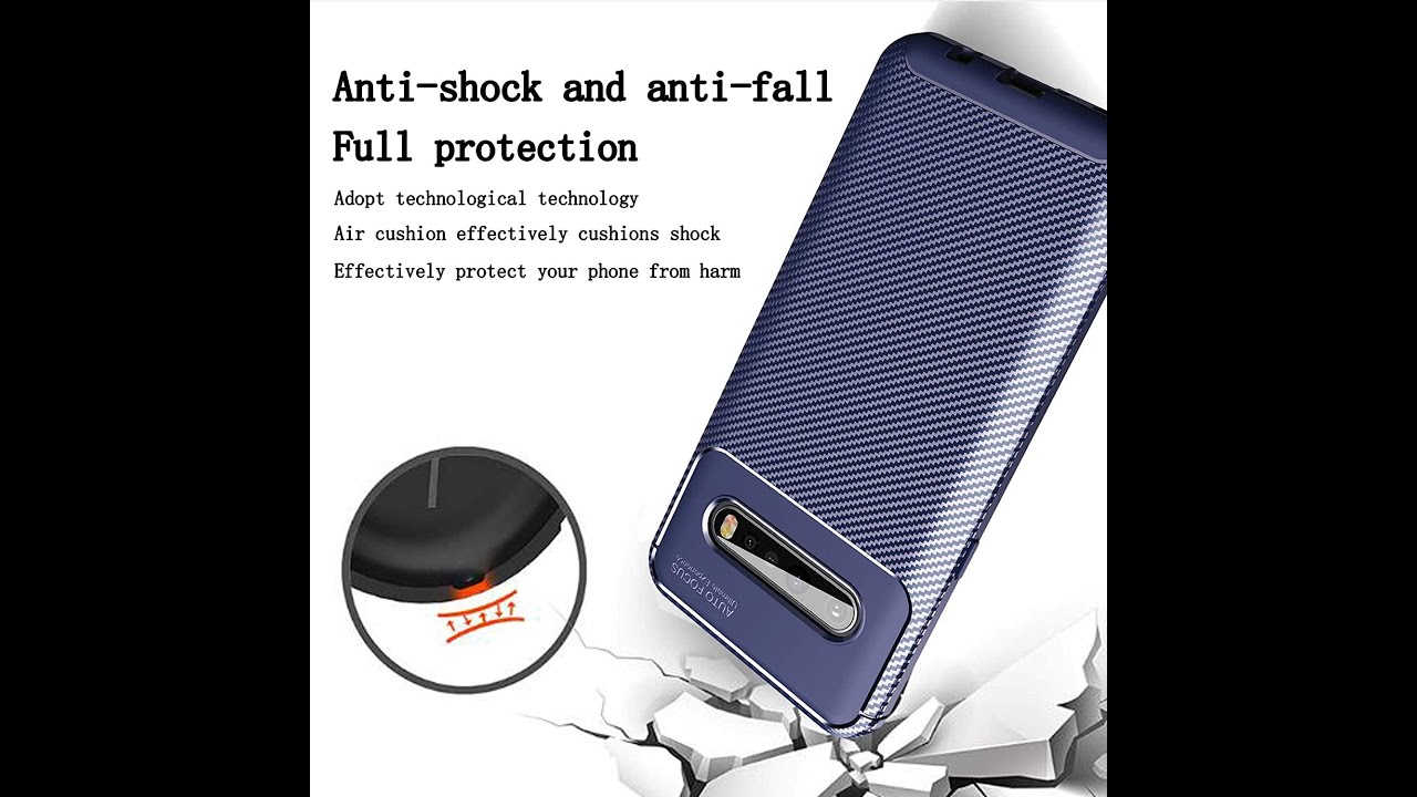 Ryphez Carbon Fiber Design Case For LG V60 ThinQ 5G