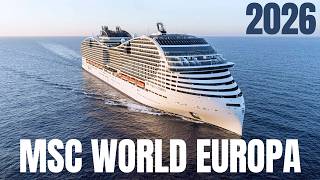 MSC World Europa Cruise Ship Tour 2026 | Inside The Most Futuristic MSC Cruise Ship
