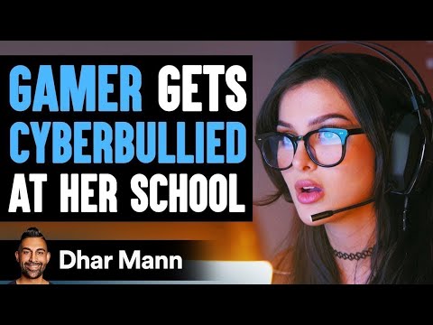 Gamer Gets Cyberbullied At School ft. @SSSniperWolf | Dhar Mann Video