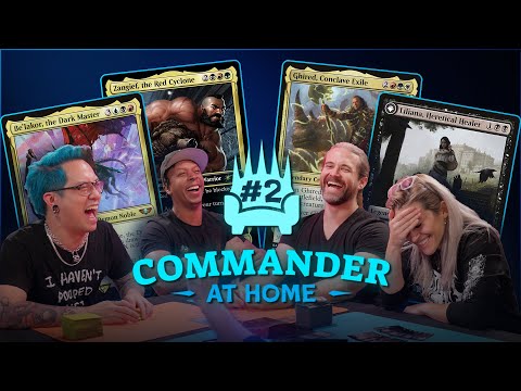 Commander at Home #2 - Ghired vs Liliana vs Zangief vs Be'lakor with Joe Johnson & TheAsianAvenger