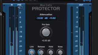 Video thumbnail for Blue Cat's Protector: a brickwall limiter for your master buss by bluecataudio