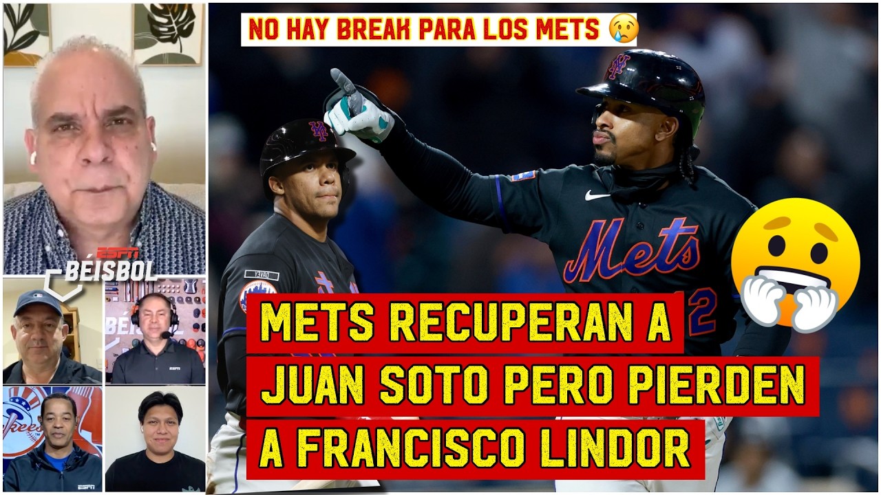 Mets PIERDEN a LINDOR cuando MÁS lo NECESITABAN. Y ahora, ¿quién podrá AYUDARLOS? 😢 | ESPN Béisbol